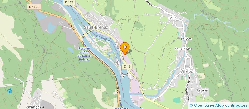 localisation de l'entreprise VERALBOIS à SAULT-BRENAZ