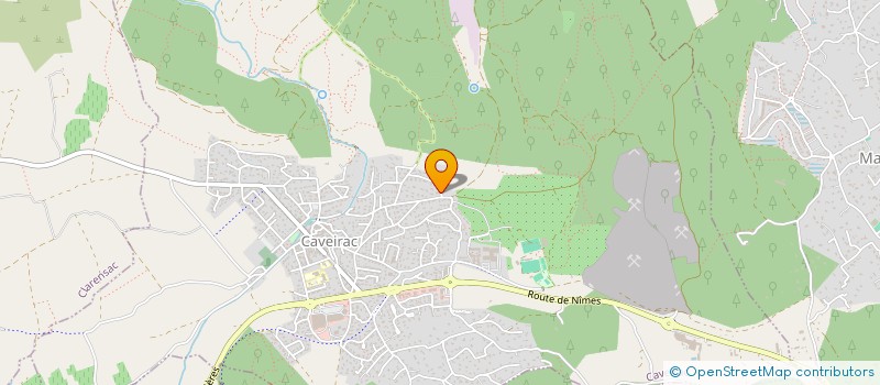 localisation de l'entreprise VERALEX  CAVEIRAC