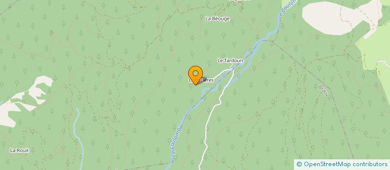 localisation de l'entreprise VERALPES à ANNOT