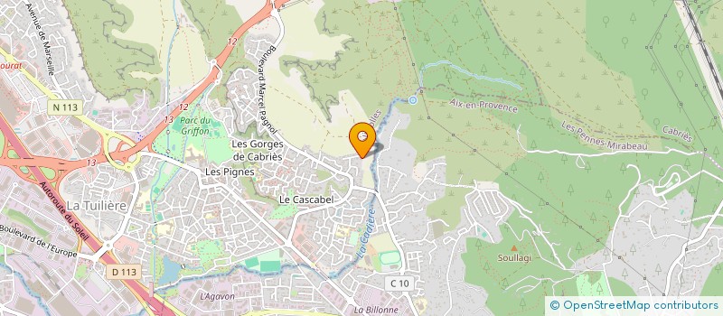 localisation de l'entreprise VERAM DIGITAL  VITROLLES