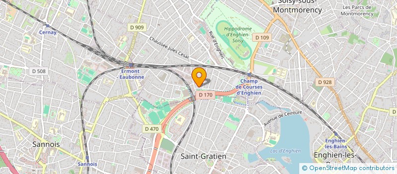 localisation de l'entreprise VERAN NOVE à EAUBONNE