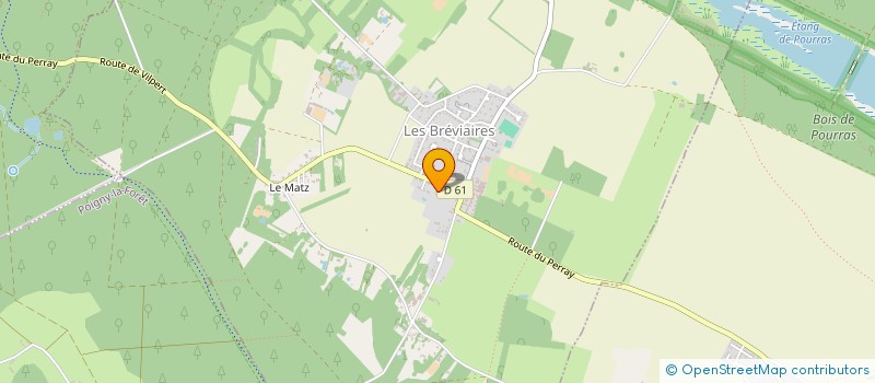 localisation de l'entreprise VERAND'AS  AUFFARGIS