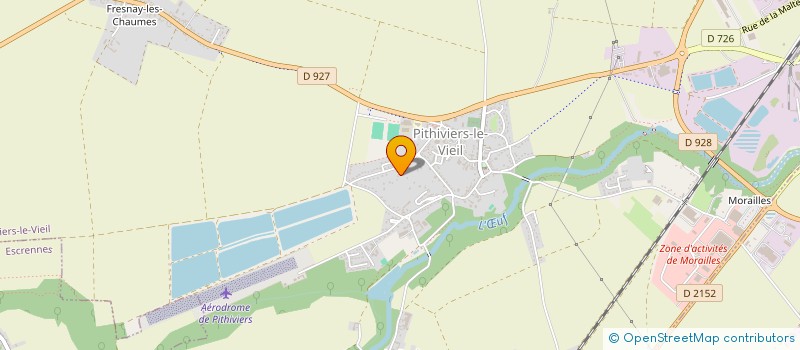 localisation de l'entreprise VERANDA CONCEPT  PITHIVIERS-LE-VIEIL