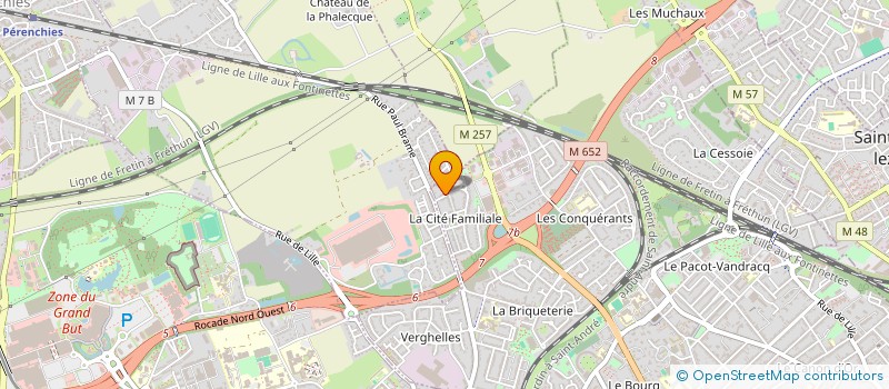 localisation de l'entreprise VERANDA CONCEPT LILLE à LAMBERSART