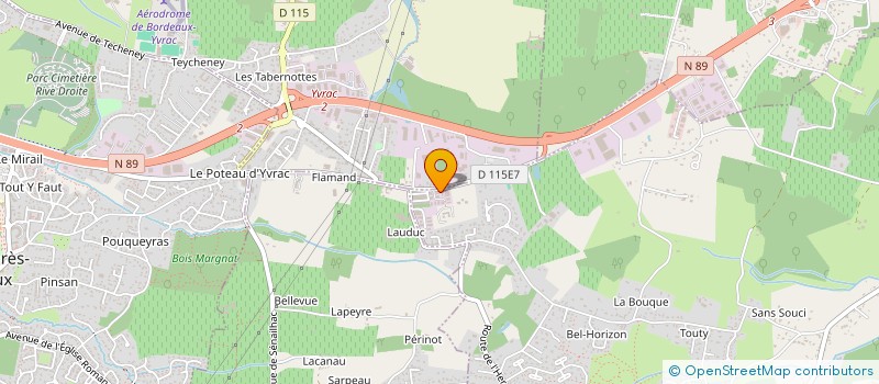 localisation de l'entreprise VERANDA CREATION  YVRAC