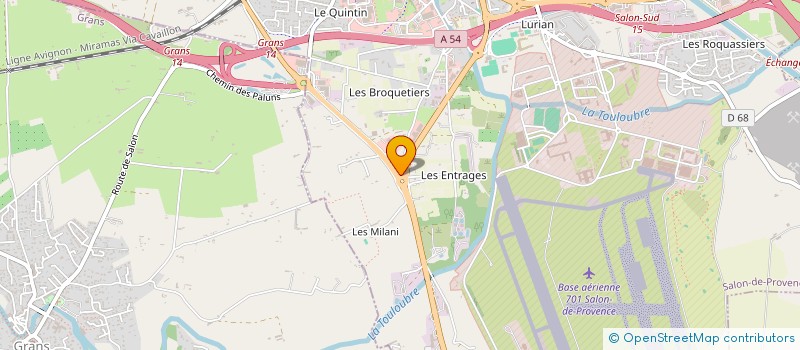 localisation de l'entreprise VERANDA EXTENSION à SALON-DE-PROVENCE