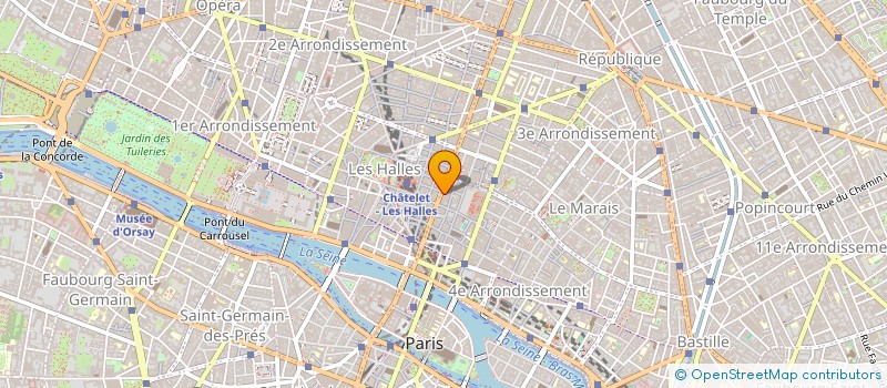 localisation de l'entreprise VERANDA & MENUISERIE GRAND EST à PARIS