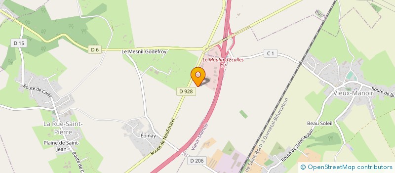 localisation de l'entreprise VERANDAHLIA à LA RUE-SAINT-PIERRE