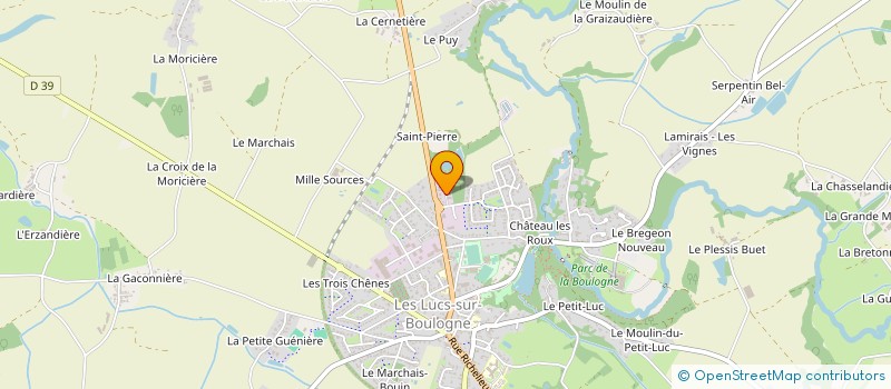 localisation de l'entreprise VERANDALIANCE EST à DOMPIERRE-SUR-YON