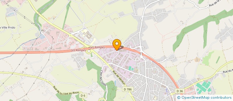 localisation de l'entreprise VERANDARMOR à PLERIN