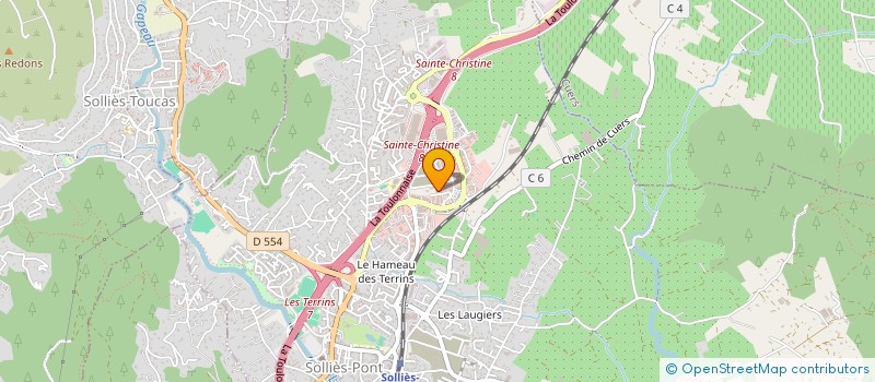 localisation de l'entreprise VERANDAS PROVENCALES  LA FARLEDE