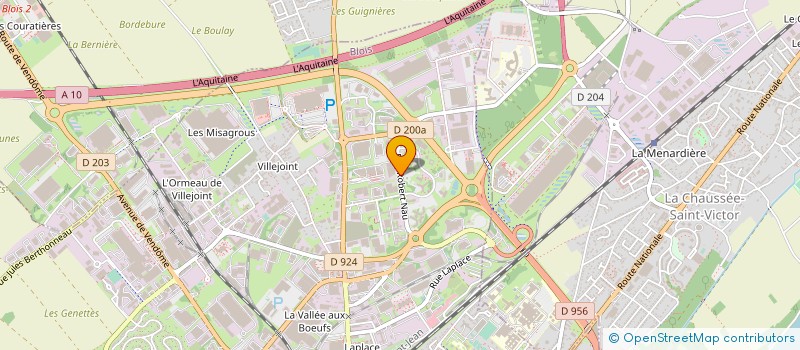 localisation de l'entreprise VERANLOR à BLOIS