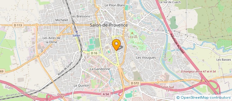 localisation de l'entreprise VERANO  SALON-DE-PROVENCE