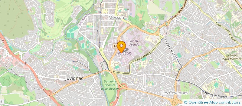 localisation de l'entreprise VERBATEAM AVOCATS à MONTPELLIER