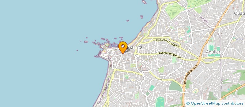 localisation de l'entreprise VERBATHINK  BIARRITZ