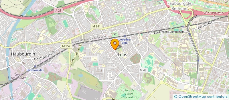 localisation de l'entreprise VERBATIM FONCIERE  LOOS