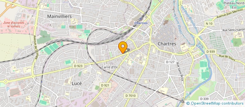 localisation de l'entreprise VERBATIS à CHARTRES