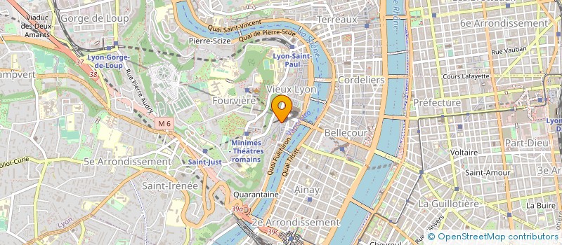 localisation de l'entreprise VERBECELTE ET COMPAGNIE à LYON