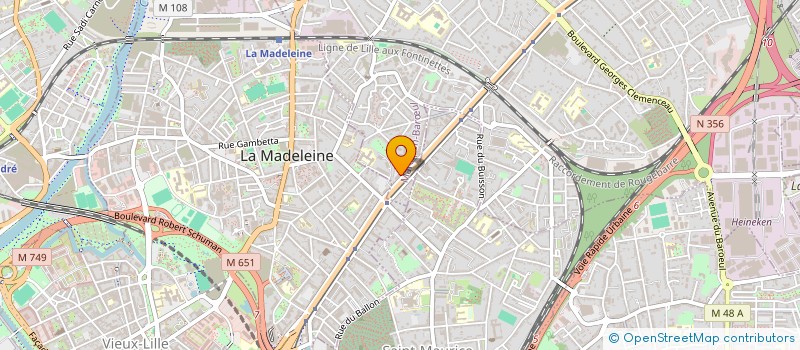 localisation de l'entreprise VERBEELEN FRANCE SOC à MARCQ-EN-BARŒUL