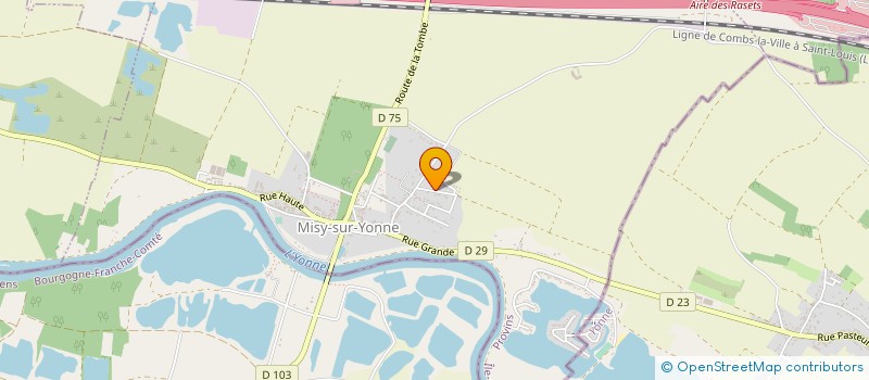 localisation de l'entreprise VERBEKE  VILLE-SAINT-JACQUES