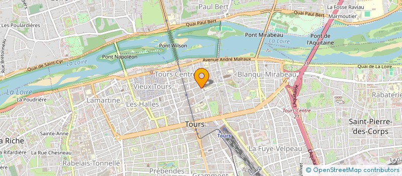 localisation de l'entreprise VERBI  TOURS