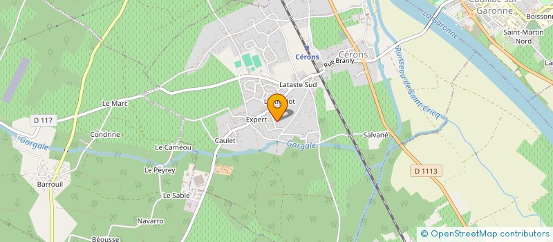 localisation de l'entreprise VERCA  PODENSAC