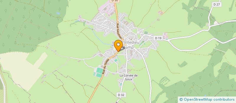 localisation de l'entreprise VERCELDIS à VERCEL-VILLEDIEU-LE-CAMP