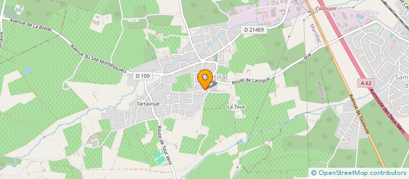 localisation de l'entreprise VERCHECO  MARTILLAC