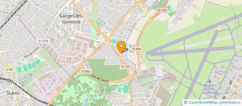 localisation de l'entreprise VERCLAIR  GARGES-LES-GONESSE