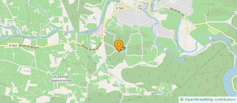 localisation de l'entreprise VERCOLIVES  CARCES