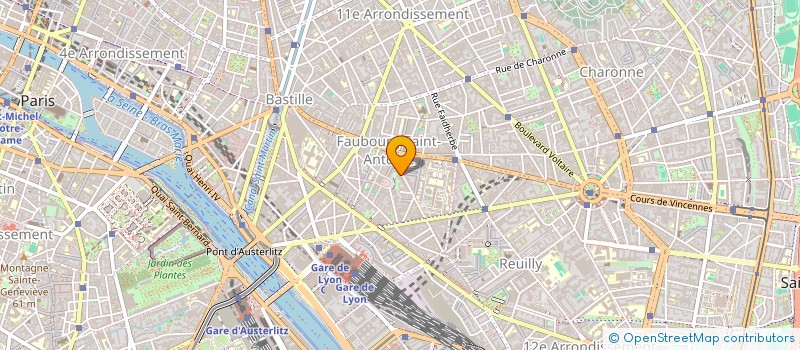 localisation de l'entreprise VERCOR à PARIS