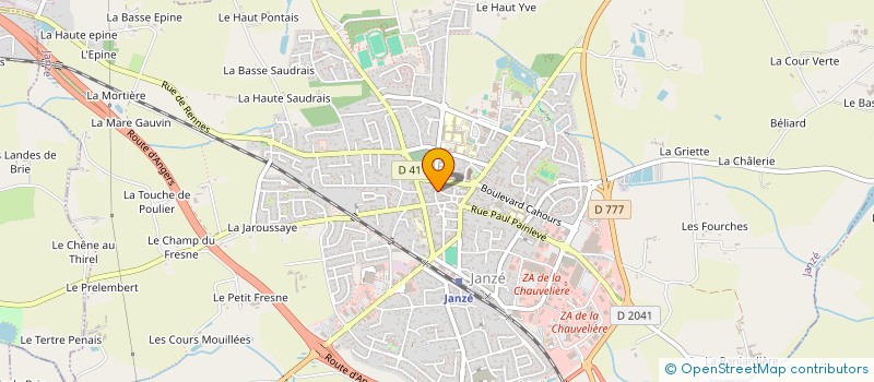 localisation de l'entreprise VERCOR à JANZE