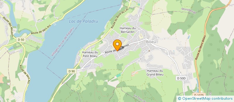 localisation de l'entreprise VERCORS  VOIRON