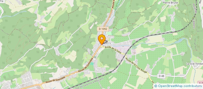 localisation de l'entreprise VERCORS MODELES CLUB  L'ALBENC