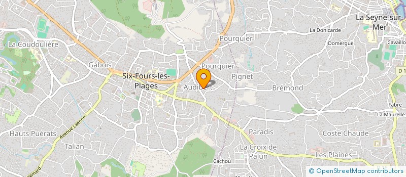 localisation de l'entreprise VERCRUYSSE à SIX-FOURS-LES-PLAGES