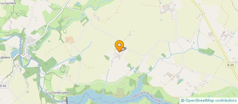 localisation de l'entreprise VERCYCLAGE à LA BOISSIERE-DE-MONTAIGU