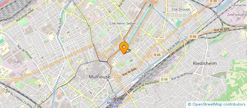 localisation de l'entreprise VERDAD NATURE SARL à MULHOUSE
