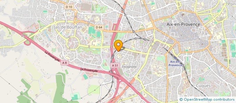 localisation de l'entreprise VERDALYS à AIX-EN-PROVENCE