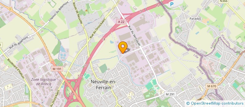 localisation de l'entreprise VERDE IMMOBILIER  NEUVILLE-EN-FERRAIN