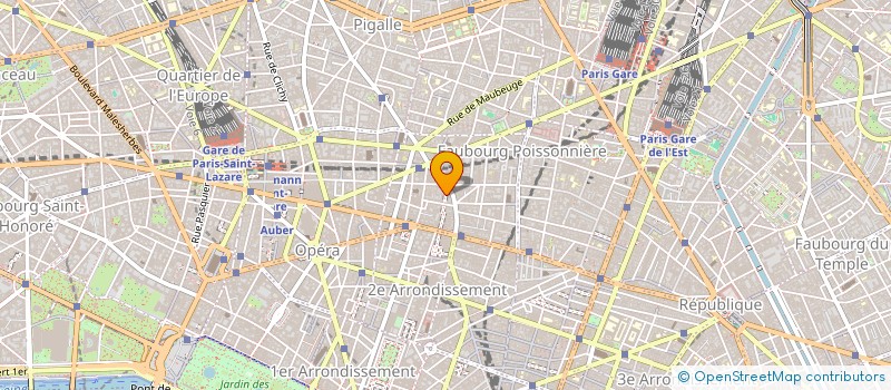 localisation de l'entreprise VERDEAU DROUOT  PARIS