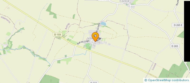 localisation de l'entreprise VERDEAU-ROUMANTEAU  VILLEMORIN