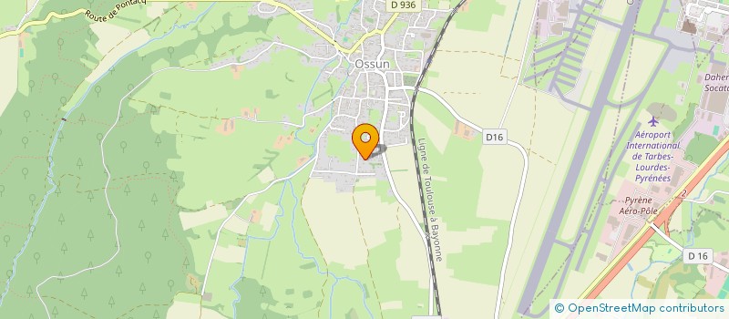 localisation de l'entreprise VERDEL  OSSUN