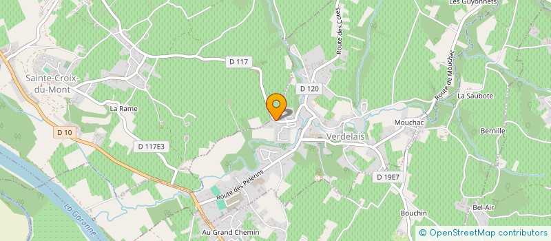 localisation de l'entreprise VERDELAIS INTER TRANSPORTS EUROPEEN SARL  VERDELAIS