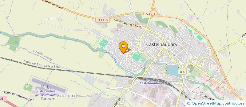 localisation de l'entreprise VERDEM à CASTELNAUDARY