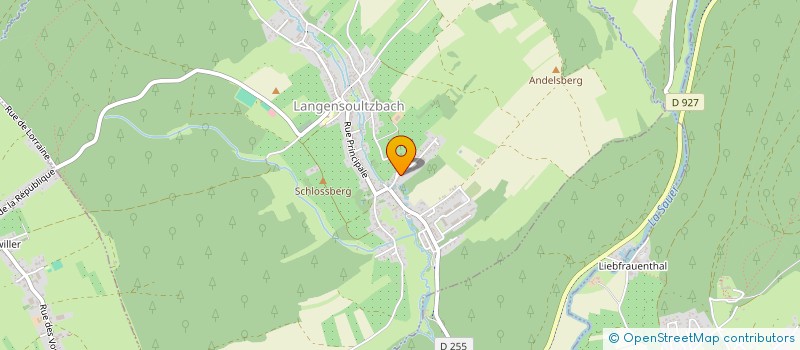 localisation de l'entreprise VERDEN  MORSBRONN-LES-BAINS