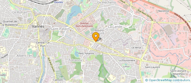 localisation de l'entreprise VERDES AVOCAT à VANNES