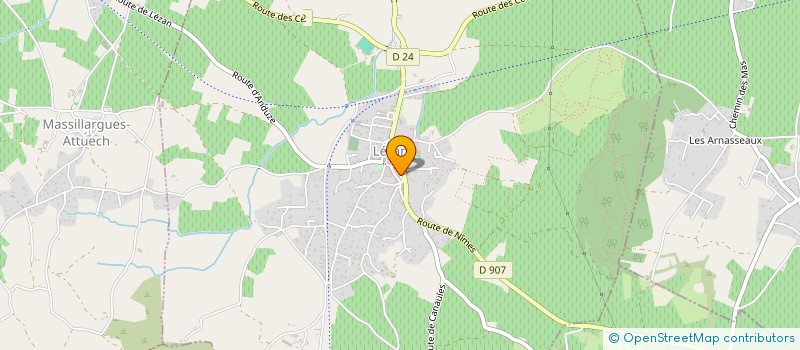 localisation de l'entreprise VERDI FACADES  LEZAN