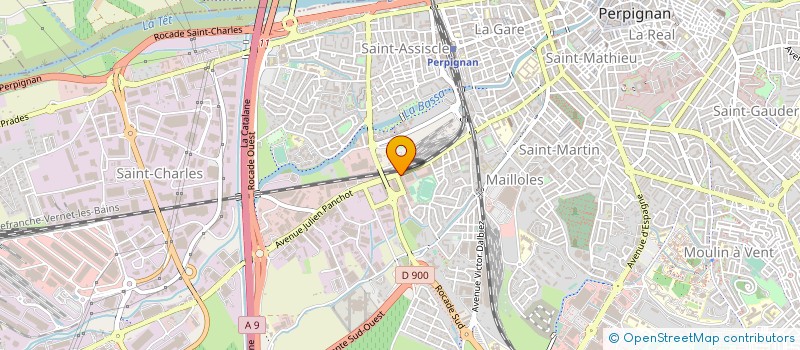 localisation de l'entreprise VERDIE à PERPIGNAN