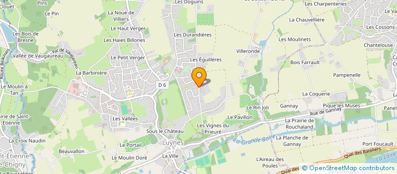 localisation de l'entreprise VERDIER  LUYNES