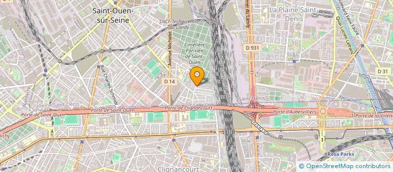 localisation de l'entreprise VERDIER ANTOINETTE ANTOIMINIE à SAINT-OUEN-SUR-SEINE
